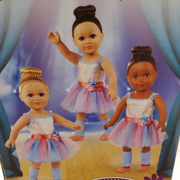 My Life As Ballerina Doll 18" Doll similar to American Girl Doll - Picture 8 of 9